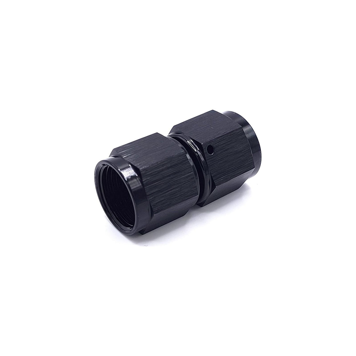 Straight Female Coupler AN8 (Black) - Stone Motorsport