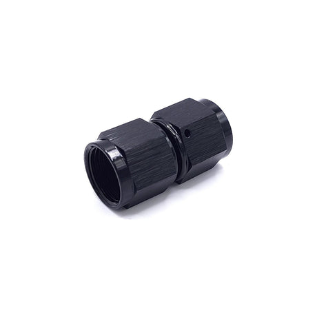 Straight Female Coupler AN8 (Black) - Stone Motorsport