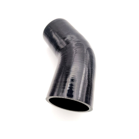 Silicone Hose Joiner 45 Degree 63mm (2.5”) ID (Black) - Stone Motorsport