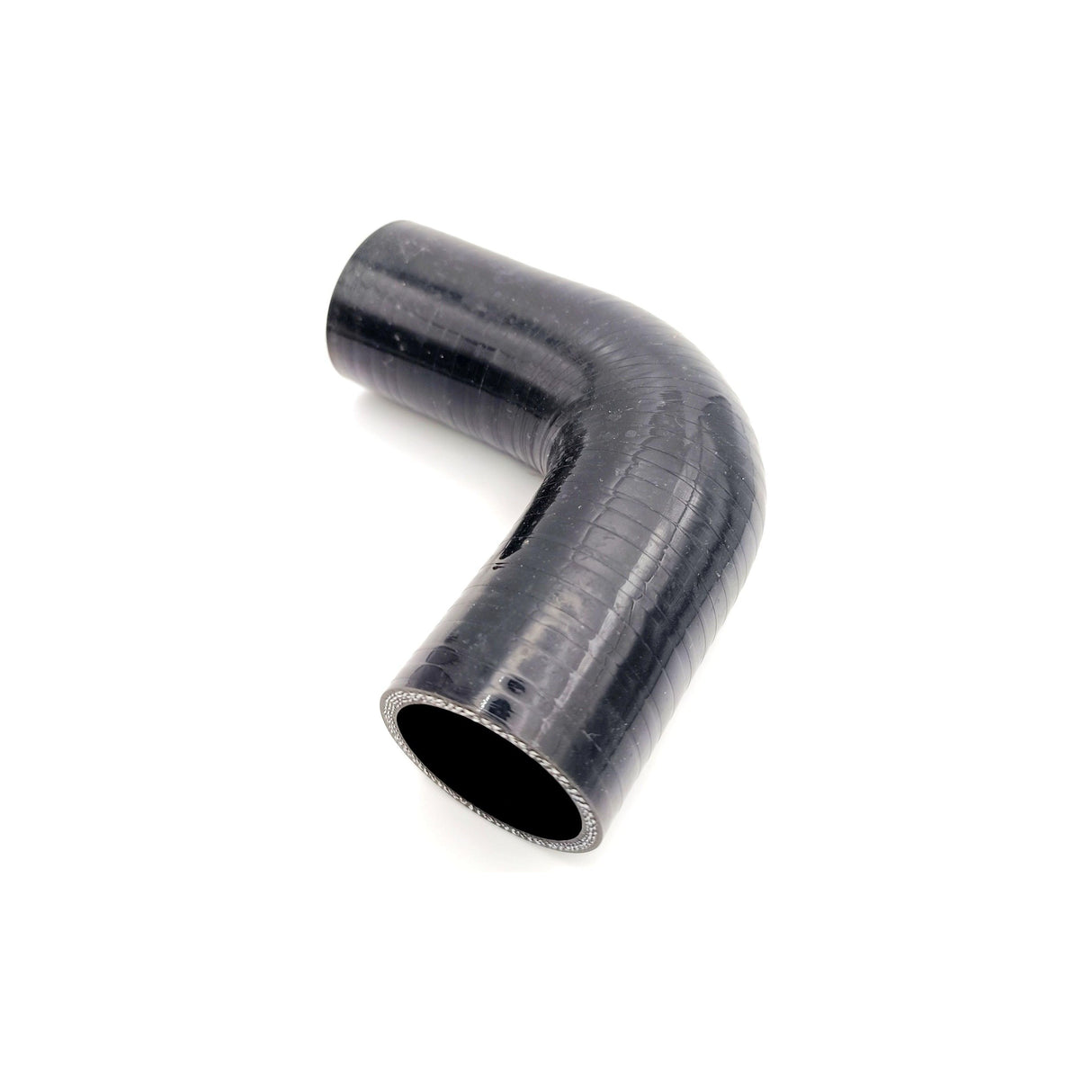 Silicone Hose Joiner 90 Degree 32mm (1.25”) ID (Black) - Stone Motorsport