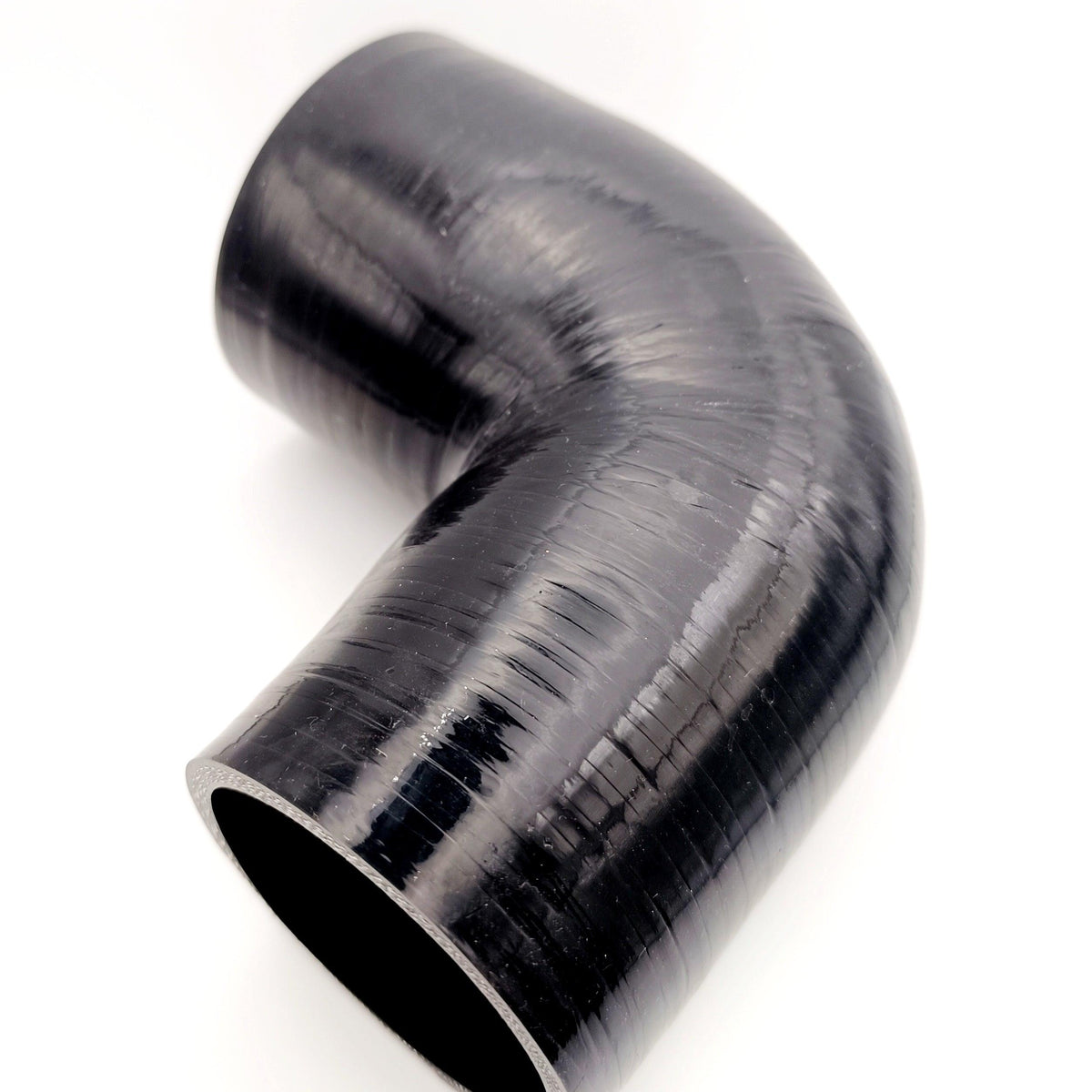 Silicone Hose Joiner 90 Degree 76mm (3.0”) ID (Black) – Stone