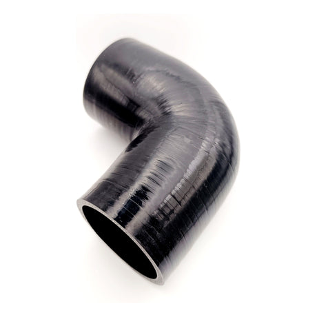Silicone Hose Reducer 90 Degree 63-76mm (2.5”-3.0”) ID (Black) - Stone Motorsport