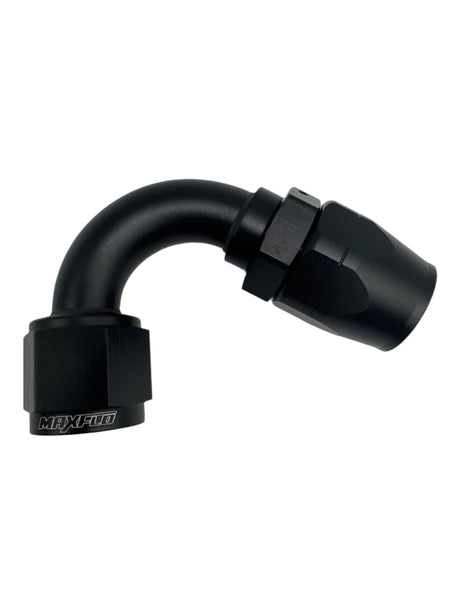 MaxFlo AN10 120 degree Swivel Black - Stone Motorsport