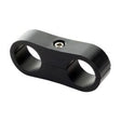 MaxFlo Motorsport 9/16"14mm Billet Hose Separator Black