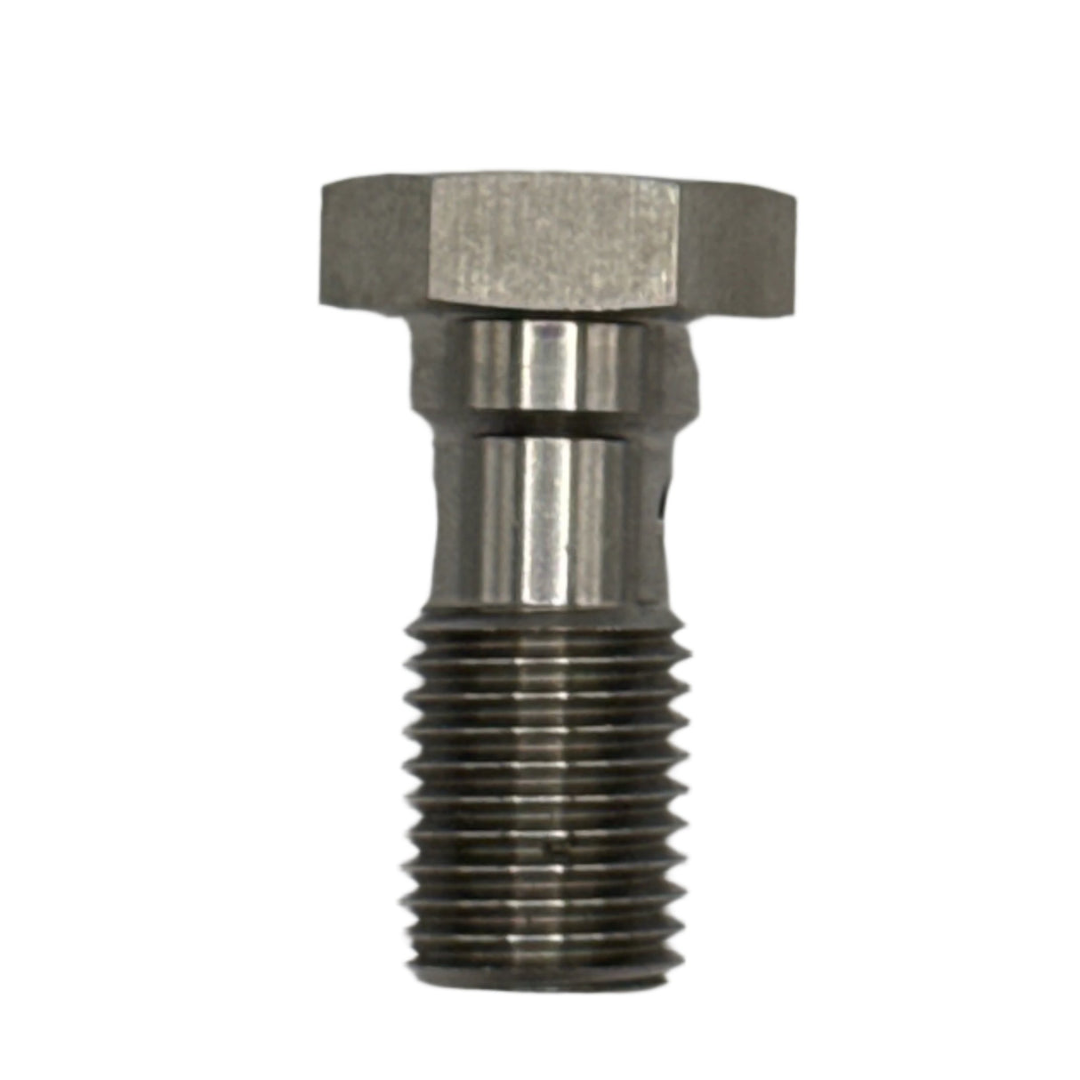 MaxFlo 7/16 UNF 25mm Long Stainless Steel Banjo Bolt - Stone Motorsport