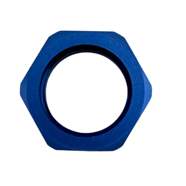 MaxFlo AN8 Bulkhead Nut Blue - Stone Motorsport