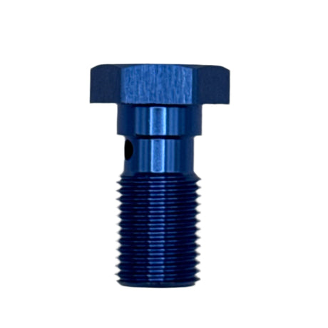 MaxFlo Motorsport 7/16X20 23MM Banjo Bolt Blue