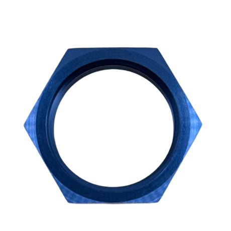 MaxFlo AN12 Bulkhead Nut Blue - Stone Motorsport