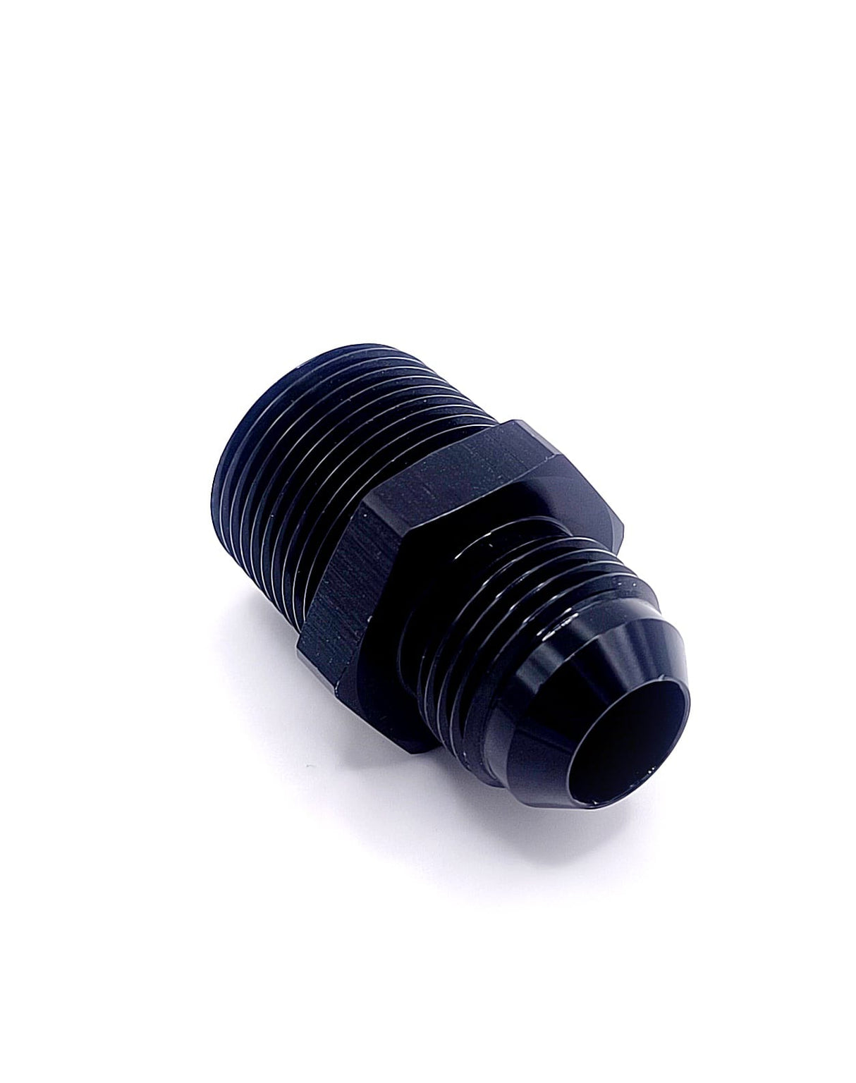 Straight 3/4 NPT To Male AN10 (BLACK)