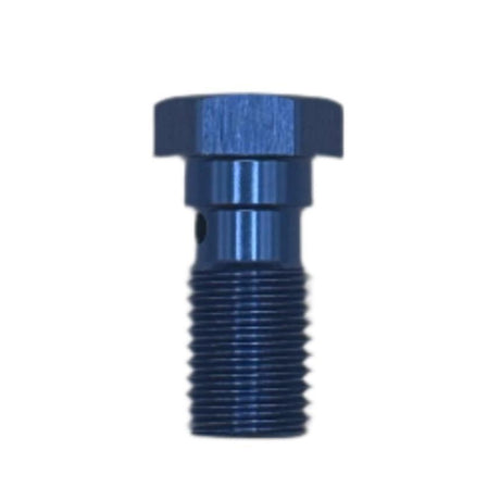 MaxFlo 7/16X20 23MM Banjo Bolt Blue - Stone Motorsport