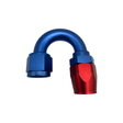 MaxFlo AN10 180 degree Swivel Blue/Red - Stone Motorsport