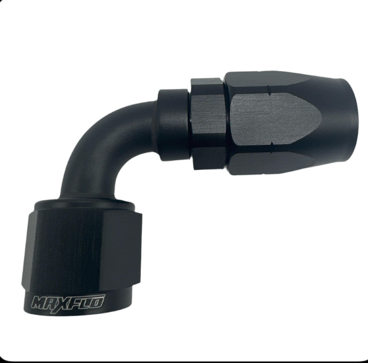 MaxFlo AN8 90 Degree Swivel Black