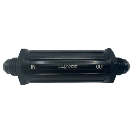 MaxFlo Motorsport AN08 150 Micron Inline Fuel Filter