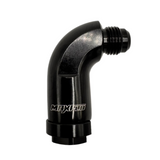 MaxFlo Motorsport AN06 TO 5/16 Hard line 90 Degree Black