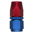 MaxFlo Motorsport AN04 Straight Swivel Blue/Red