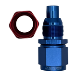 MaxFlo Motorsport AN6 Straight Swivel Blue/Red