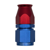 MaxFlo Motorsport AN6 Straight Swivel Blue/Red PTFE