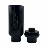 MaxFlo AN10 ORB Billet Fuel Filter 50MM  BLack