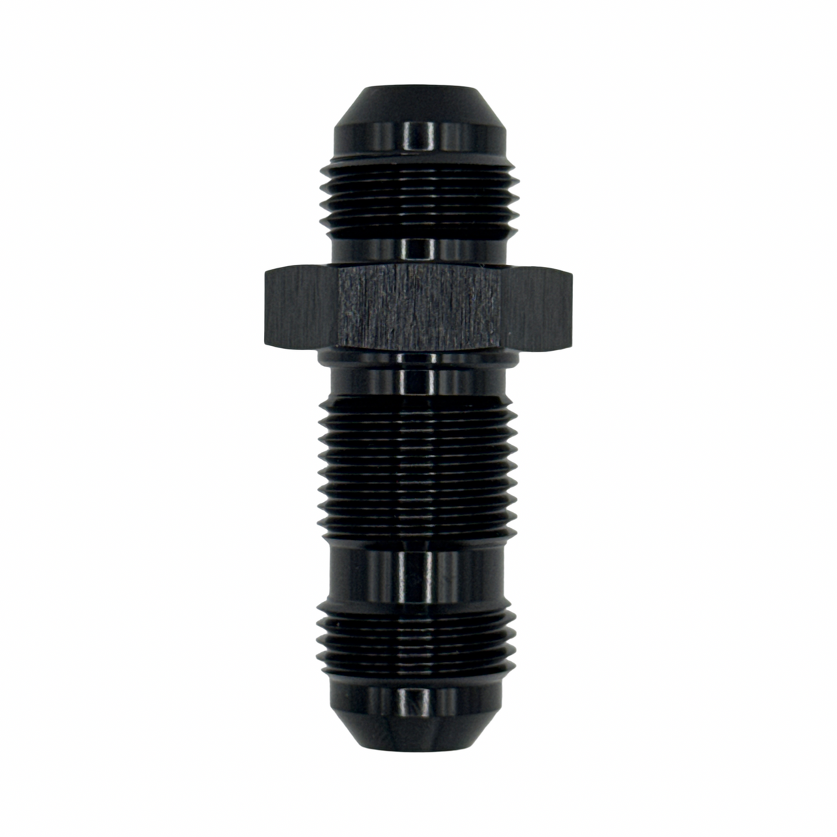 MaxFlo Motorsport AN06 Straight Bulkhead Black