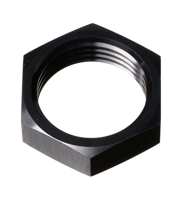 MaxFlo Motorsport AN06 Bulkhead Nut Black