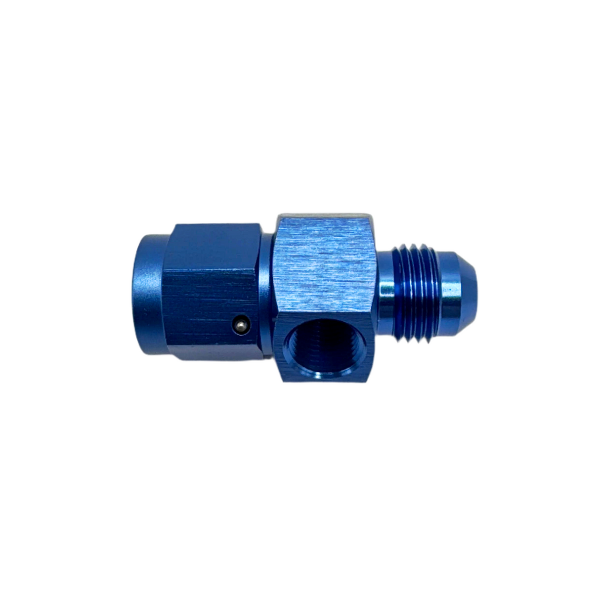 MaxFlo Motorsport AN6 Adapter 1/8NPT Port Blue