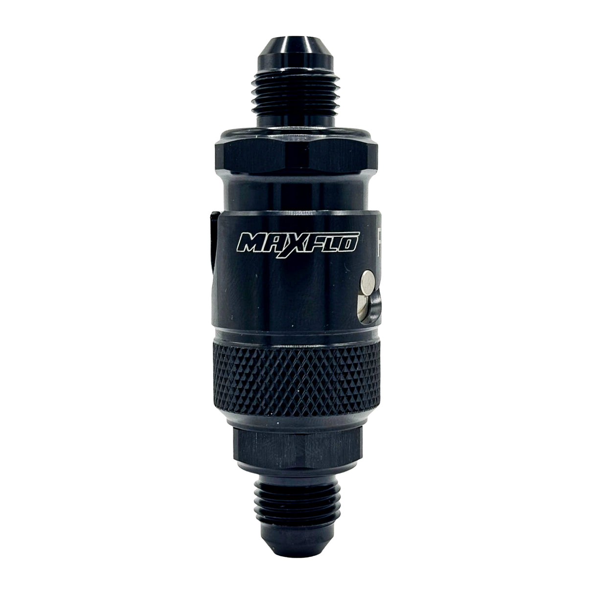 MaxFlo Motorsport AN08 Fuel Dry Break Black