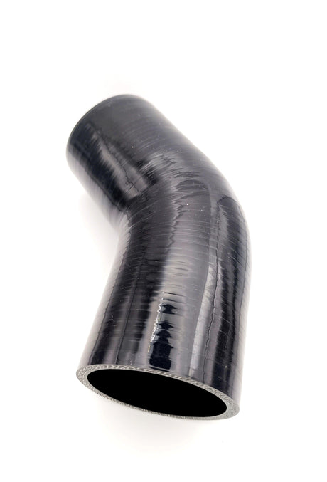 Silicone Hose Joiner 45 Degree 63mm (2.5”) ID (Black) Stone Motorsport 