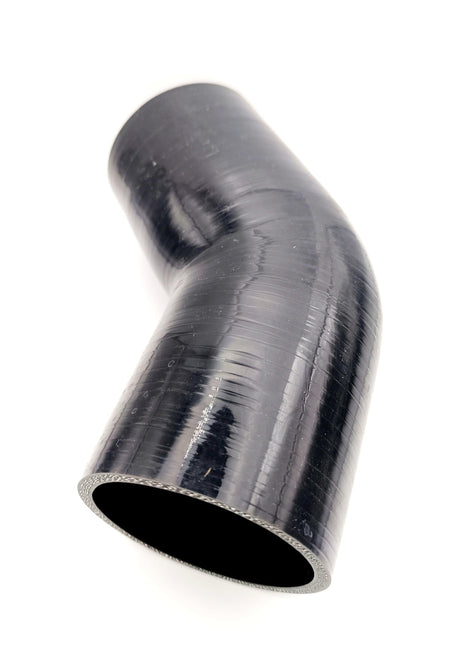 Silicone Hose Joiner 45 Degree 76mm (3.0”) ID (Black) Stone Motorsport 